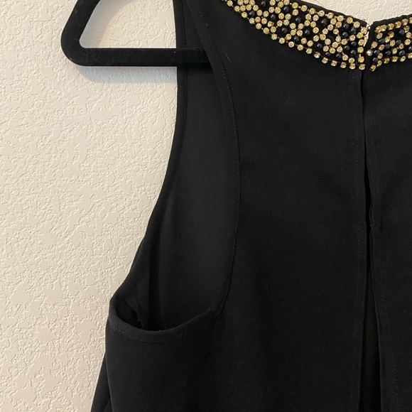 TOPSHOP black embellished top - Picture 6 of 9